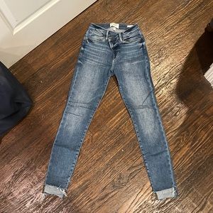Frame Le High Skinny Jeans size 26